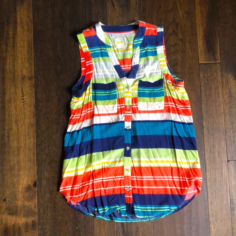 Maeve striped tank